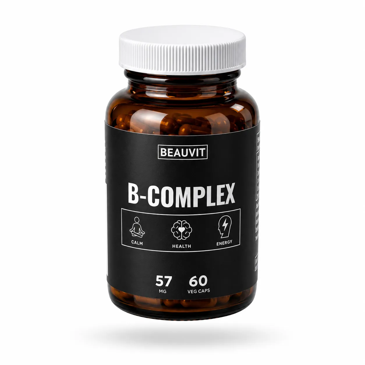 Витамины группы В от BEAUVIT 60 кап.